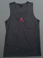 Mono Colour Physical Training Vest Sleeveless Sports/ Gym Top 2102-01