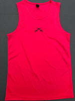 Mono Colour Physical Training Vest Sleeveless Sports/ Gym Top 2102-01