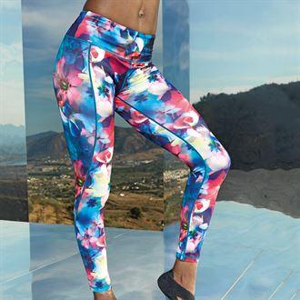 Women's floral leggings hotsell