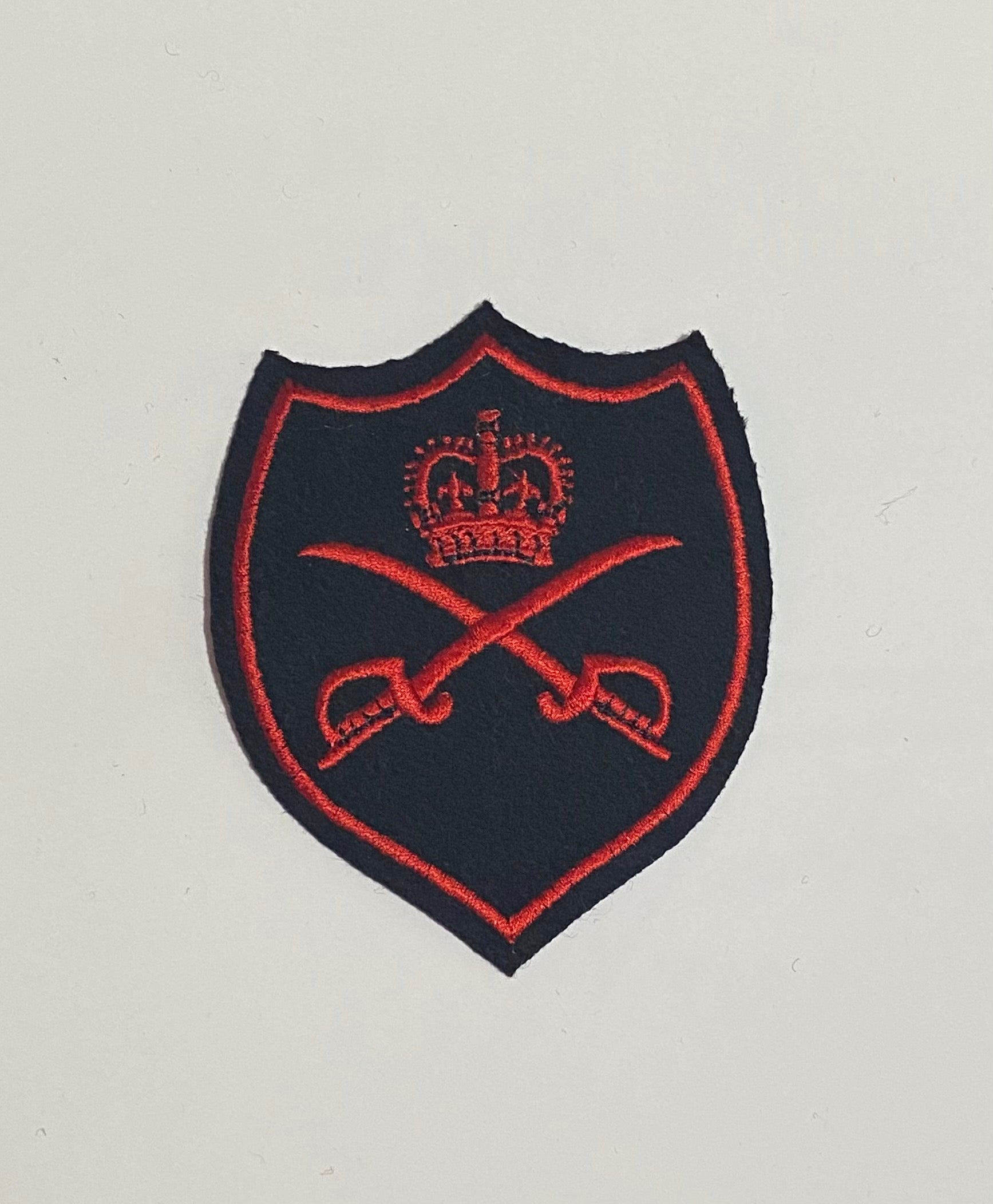 British Army PTI Jacket Badges | PTI Crossed Swords