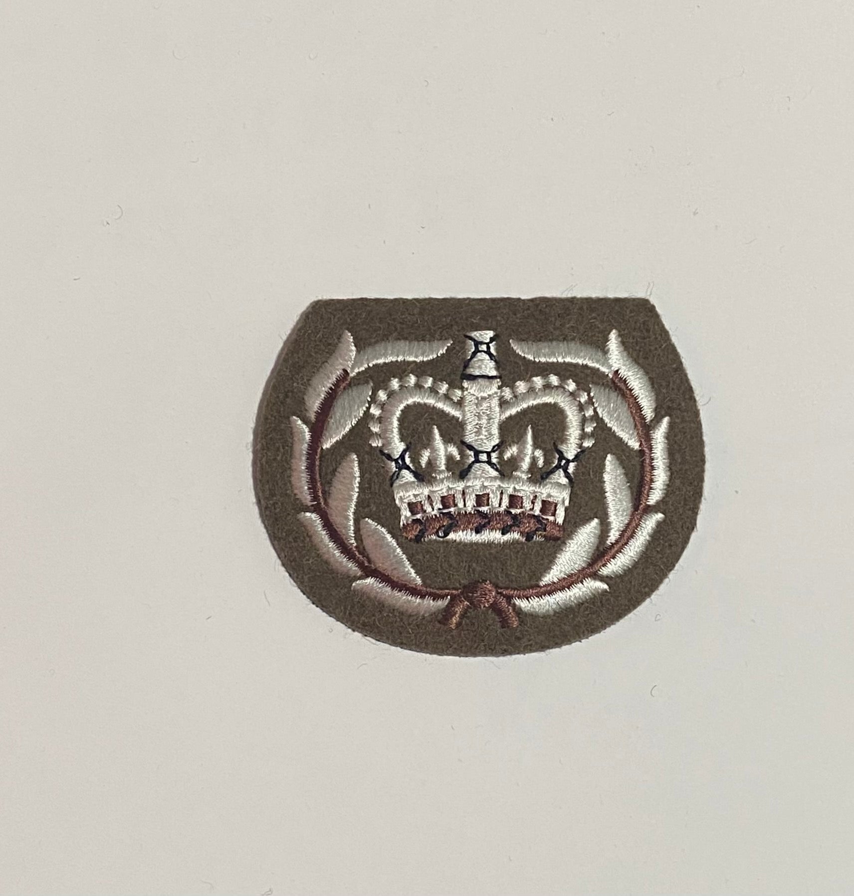 British Army PTI Jacket Badges | PTI Crossed Swords