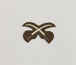 British Army PTI Jacket Badges | PTI Crossed Swords