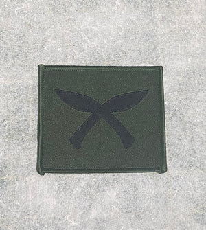 British Army PTI Jacket Badges | PTI Crossed Swords