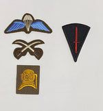 British Army PTI Jacket Badges | PTI Crossed Swords
